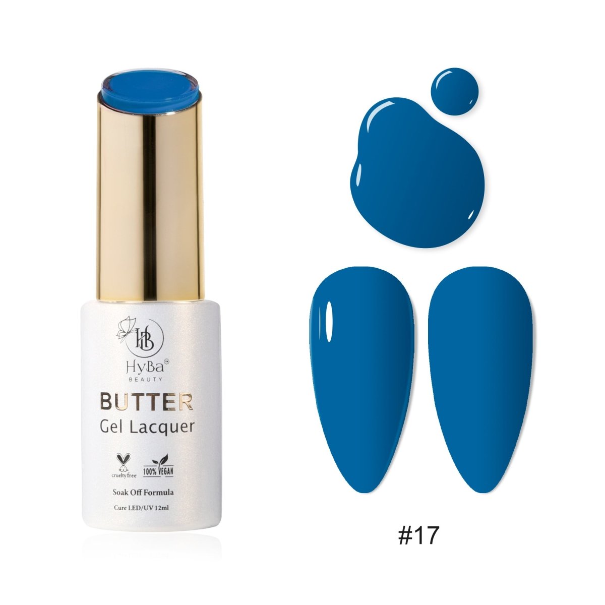 BUTTER Gel Polish SERIES 2 (Colors 011 - 020) - HYBA BEAUTY